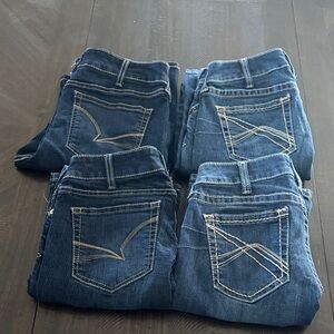 4 Pairs - Women’s Ariat Jeans - 31R